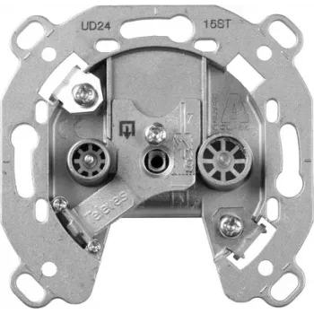 GIRA antenna socket GK System pass-through socket 3-Output TV/radio/SAT 004200