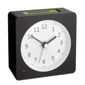 TFA Dostmann 60.1031.01 quartz alarm clock black