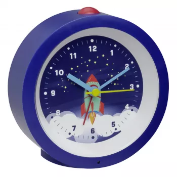 TFA Dostmann 60.1033.06 Quartz Alarm Clock Blue