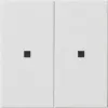 GIRA 510703 KNX RF Control Top Unit 2-Gang System 55 Pure White