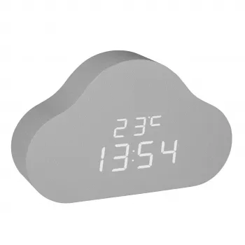 TFA Dostmann 60.2040.15 Quartz Children's Alarm Clock Grey