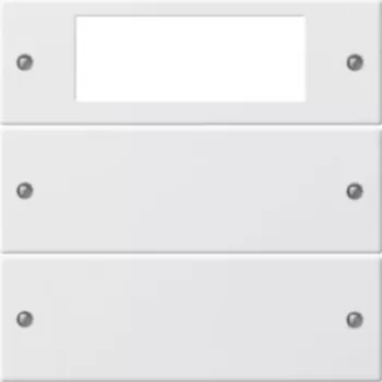 Gira System 55 rocker set 2-Gang pure white 219203
