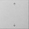 Gira 536126 Push-button Sensor Rocker Aluminium Arrow Symbols