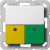 GIRA 291503 Emergency Call Set for Office Rooms System 55 Pure White