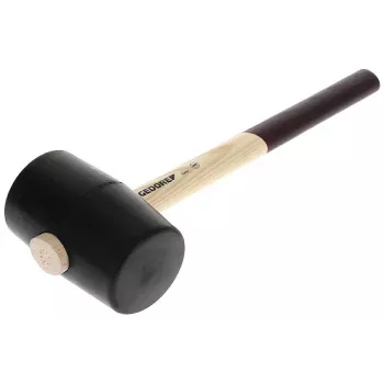 Gedore 226 E-4 Rubber Mallet 380 mm, Black Rubber Head, Ash Handle 8826070