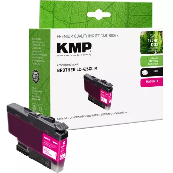 KMP Remanufactured Magenta Ink Cartridge for Brother LC426XLM (5000 pages) 1550,4006