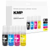 KMP refill ink set for Canon GI-55BK/C/M/Y, 4x70 ml combo pack (black, cyan, magenta, yellow) 1587,0005