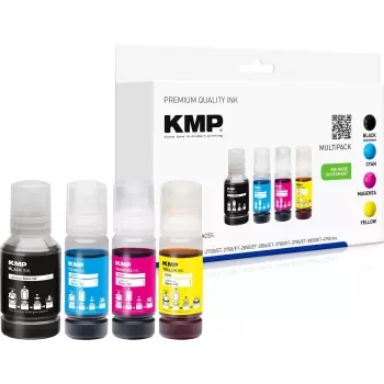 KMP 1642,1005 Compatible Ink Cartridges (4 Pieces), Black/Cyan/Magenta/Yellow