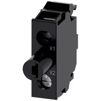 SIEMENS SIRIUS ACT LED Module with Integrated LED, 24V AC/DC, Yellow (3SU14012BB301AA0)