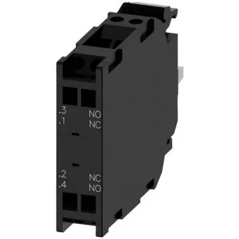 SIEMENS SIRIUS ACT contact module 3SU1400-1AA10-3FA0, 1NO+1NC, screw terminal