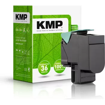 KMP 3930,0009 Compatible Yellow Toner Cartridge for Lexmark 71B0040, 2300 Pages