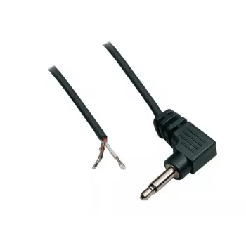 BKL Electronic 1101050 3,5 mm Mono Jack Plug, 2-Pole, Solder Connection, Metal Housing