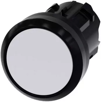 Siemens SIRIUS ACT 3SU1000-0AA60-0AA0 Push-Button Front Element, Plastic, White