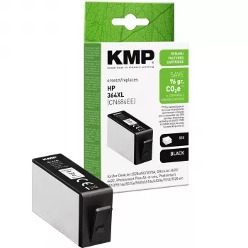 KMP Compatible Black Ink Cartridge for HP 364XL (CN684EE) – High Yield 1712,4001