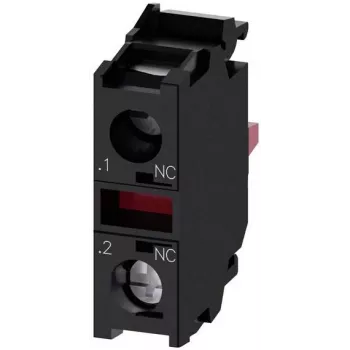 Siemens SIRIUS ACT Contact Module 3SU1400-1AA10-1MA0, 1 NO + 1 NC, Screw Terminal, 500 V AC/DC