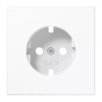 JUNG LS1520PLWW Central plate for SCHUKO socket, alpine white