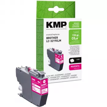 KMP PRINTTECHNIK 1538,4006 Compatible high-yield magenta ink cartridge for Canon PIXMA