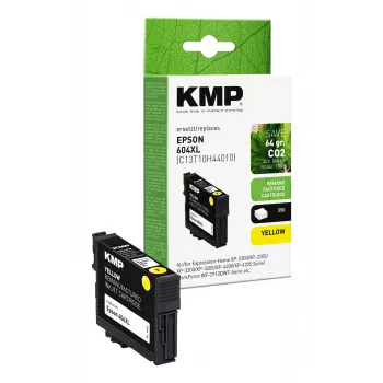 KMP yellow ink cartridge compatible with Epson T10H4 (1662,4009)