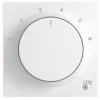 BUSCH-JAEGER Round Central Plate with 1-6 Print, Studio White, 2CKA001710A4207
