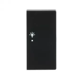 Busch-Jaeger Rocker Switch Cover, Matt black, 1-Gang, for 6231-22-885 6220-0-0509