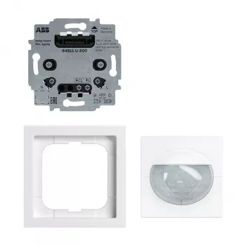 Busch-Jaeger Flex Set Multi BW180 Presence Detector, Flush-Mounted, Alpine White 2CKA006800A3024