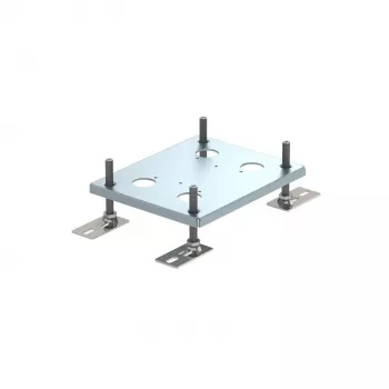 OBO Bettermann UDHOME2 Height Extension 60 mm, Steel, Silver (7368418)