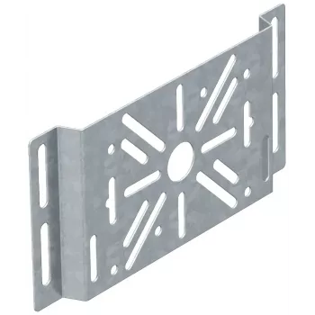 OBO Bettermann MP FS mounting plate, horizontal, 110mm x 225mm, steel, strip-galvanised 7084919