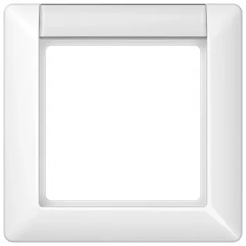 Jung AS 500 frame 1-Gang alpine white SPAS581NAWW