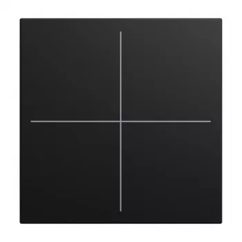 BUSCH-JAEGER cover 4-Gang LFW/A.4.55.11-915 matt black (2CKA006199A0542)