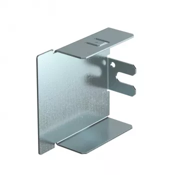 OBO Bettermann LKM end piece 60x60mm, steel, strip-galvanised, snap-on, left/right 6248284