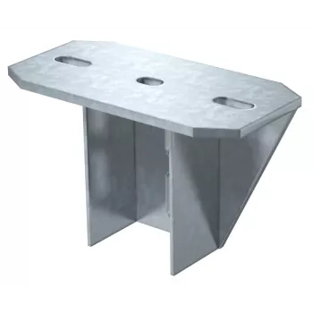 OBO Bettermann KU 7 NOX FT head plate for U-post (6349056)