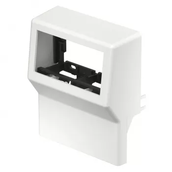 OBO BETTERMANN device carrier SL GT5070M45 pure white 2-Gang 50/70 6134500
