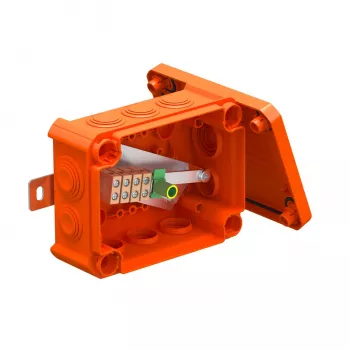 OBO Bettermann T100ED 06A junction box, 150 x 116 x 67 mm, pastel (7205740)