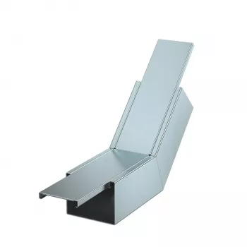 OBO Bettermann PLM BR 0810 FS 45° rising bend, strip galvanised (7218114)