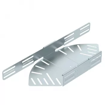 OBO Bettermann RB W 620 FS adjustable horizontal bend piece 600 mm, hot-dip galvanised steel 6037104