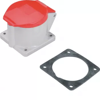 HAGER ECEE325 CEE surface-mounted socket straight 32 A IP44