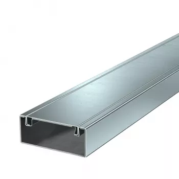 OBO PLM D 0410 FS fire protection duct 40x100x2000 mm, steel, hot-dip galvanised 7218004