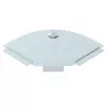OBO Bettermann RBD 90 100 FS cover for 90° bend, 100 mm, strip-galvanised (6036900)
