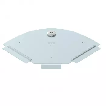 OBO BETTERMANN RBD 90 100 DD cover for 90° bend, 100 mm, hot-dip galvanised steel 6036950