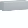 Hager LFS2002069016 end cap for LFS cable duct 200x60 mm, die-cast zinc