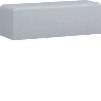 Hager LFS2002069016 End Cap for LFS Trunking 200x60 mm, Zinc Die-Cast