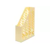 HAN KLASSIK magazine holder A4/C4 pastel yellow, polystyrene, handle hole, side grid, pack of 10 (1601-815)