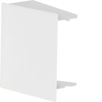 HAGER LFS6006069016 end piece for 60x60 mm cable trunking, sheet steel, traffic white