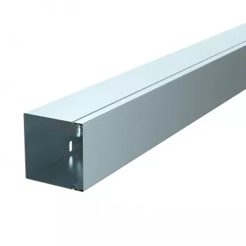 OBO BETTERMANN cable trunking 80x80x2000 sheet steel strip-galvanised snap-on lid 6247194