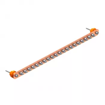 OBO BETTERMANN Equipotential Bonding Bar 20 Connections 5015849
