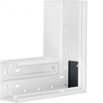 HAGER BR6510059016 flat angle traffic white 100x65 mm
