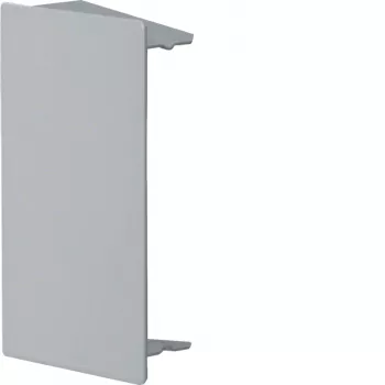 Hager end piece LFS601006VERZ made of galvanised steel for 60x100mm cable trunking