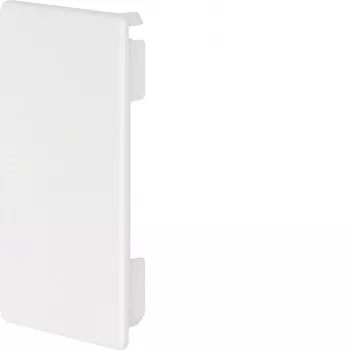 HAGER end piece halogen-free for FB 60x110mm cable trunking traffic white FB6011069016