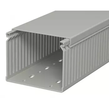 OBO BETTERMANN LK4 80x100 wiring duct stone grey 2m 6178059