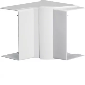 HAGER adjustable internal angle LFF6011049016 for LF/LFF/LFH 60x110 trunking, PVC, white